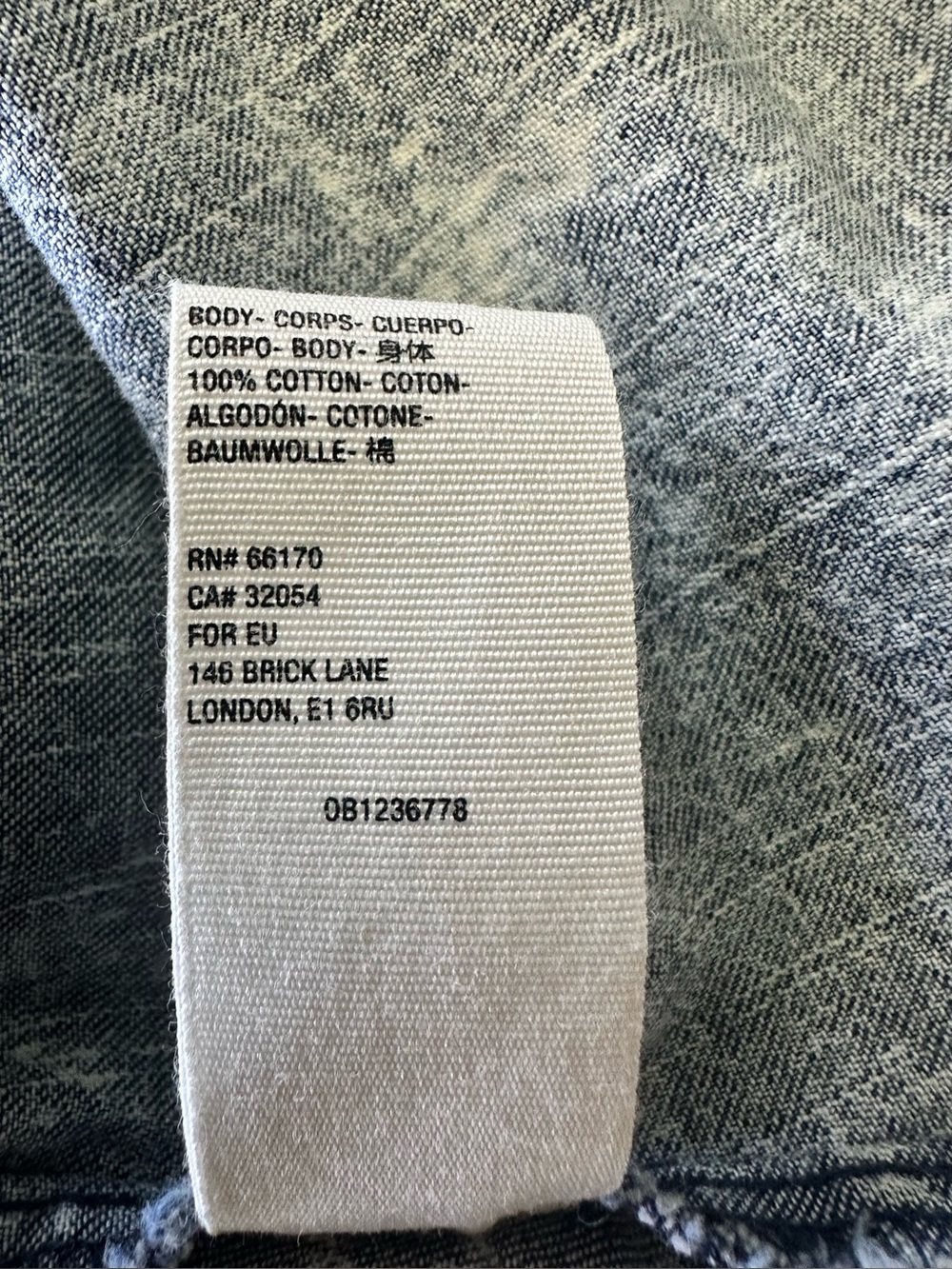 Free People Molly Acid Wash Smocked Denim Mini Dress in Size XS - Picture 5 of 6